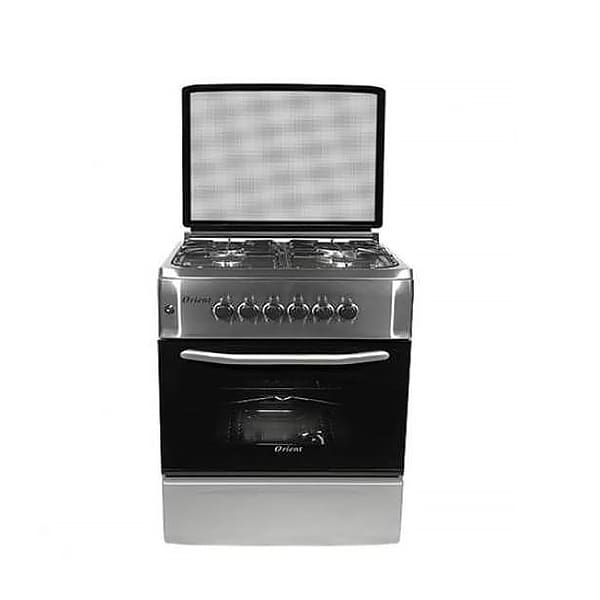 Cuisinière ORIENT à gaz Double grilloir avec Tourne broche INOX 50 x 60 cm Cuisinière ORIENT à gaz Double grilloir avec Tourne broche INOX 50 x 60 cm